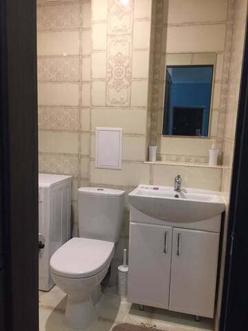Фото номера Апартаменты с 1 спальней Апартаменты Premium Apartments Mariupol near Mari Hotel г. Мариуполь 10