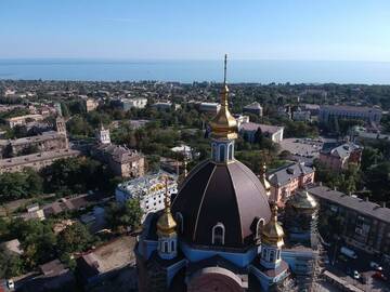 Фото номера Апартаменты Апартаменты Premium Apartments Mariupol near the Tower г. Мариуполь 25