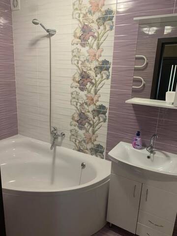 Фото номера Апартаменты с 2 спальнями Апартаменты Luxury new flat: 3 bedrooms, 5 min to the center г. Мариуполь 15