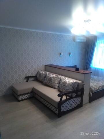 Фото номера Апартаменты с 1 спальней Апартаменты Welcome247 г. Мариуполь 11