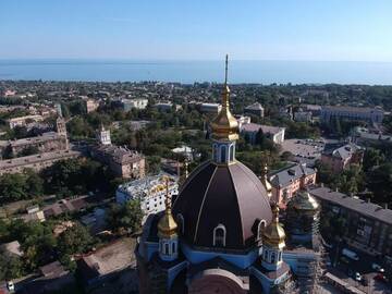 Фото номера Апартаменты с видом на море Апартаменты STERILE Premium Apartment Mariupol near Spartak hotel г. Мариуполь 28