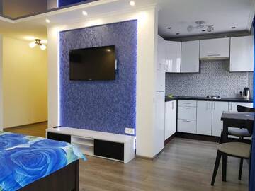 Фото номера Апартаменты Апартаменты Sapphire Deluxe Apartment г. Мариуполь 43